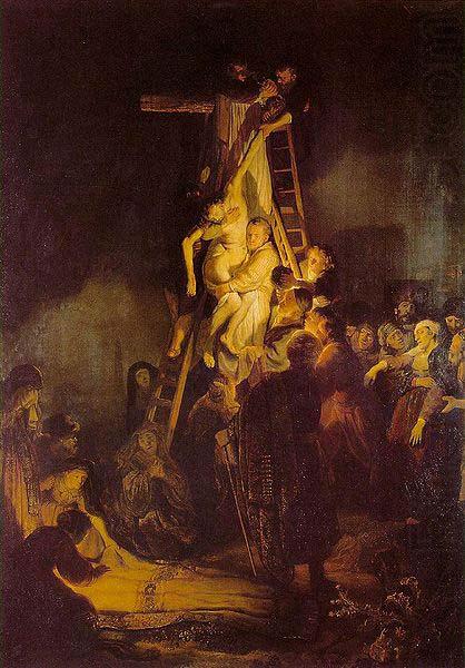 REMBRANDT Harmenszoon van Rijn Descent from the Cross. china oil painting image